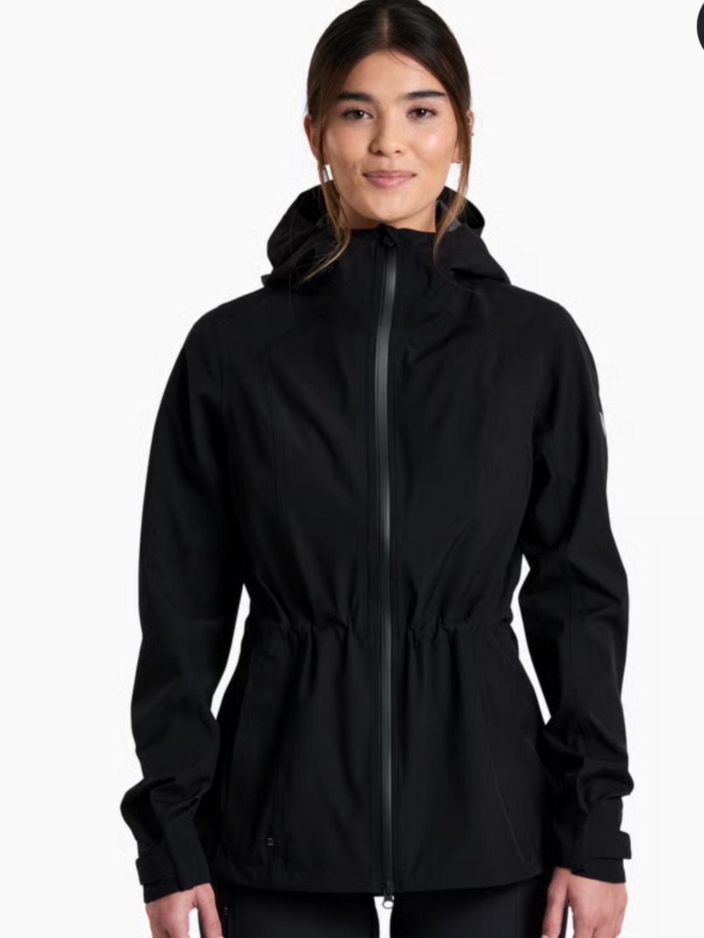 Kuhl Stretch Voyagr black raincoat size XL